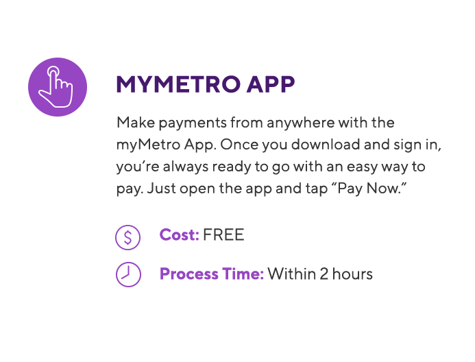 pay metro pcs bill phone number