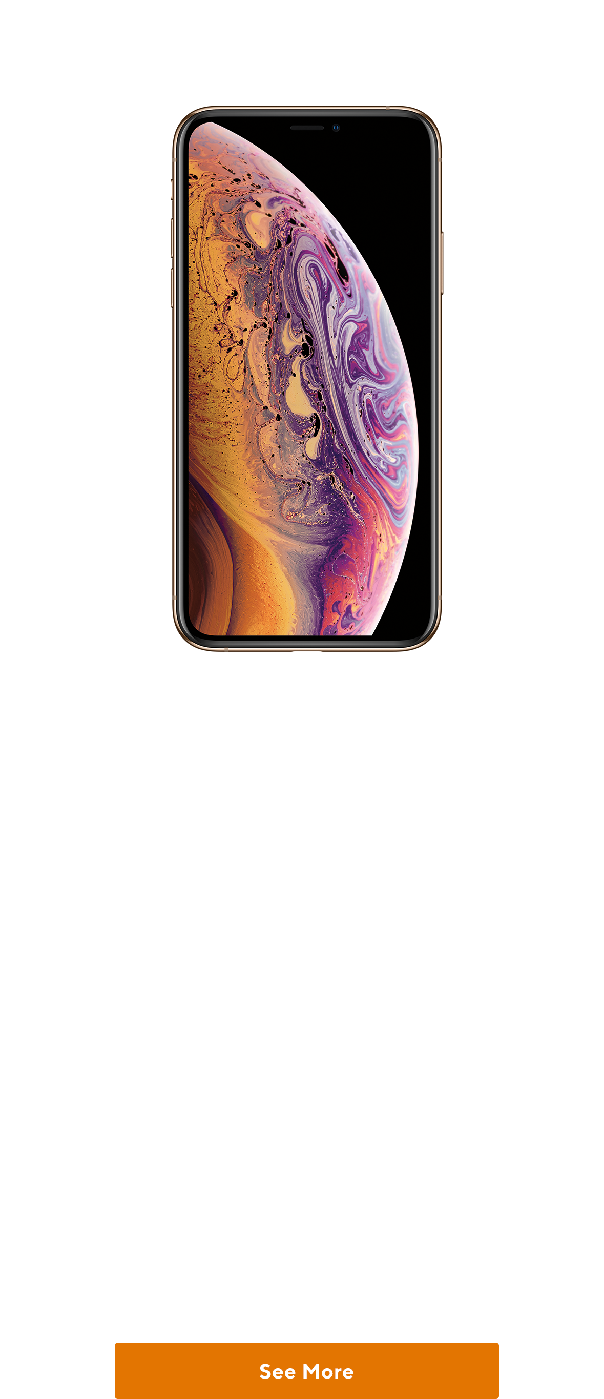 Apple iPhone Xs from Metro by T-Mobile