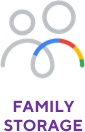 Google One offers Family Storage.